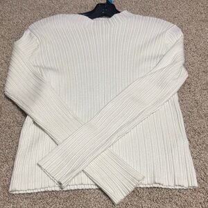 Primark girls White Ribbed Turtleneck